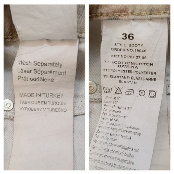 Skinny Cars Jeans, European maker SZ 0 - Picture 8 of 8